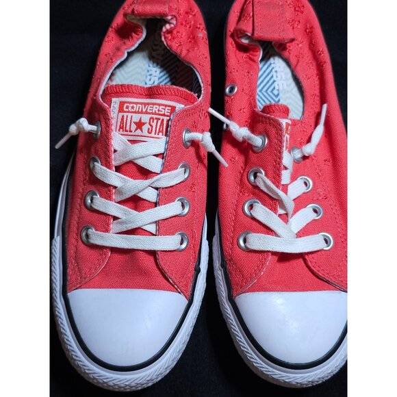 Converse Women's Chuck Taylor All Star Shoreline Low-Top Sneakers Size 8 Fiery C - Picture 3 of 9